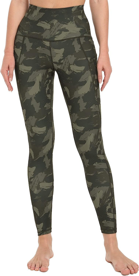Free Leaper High Waisted Stretchy Yoga Pants for Women with Pockets